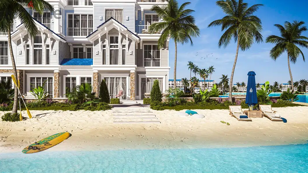 للبيع بأقل مقدم اي فيلا جاردن مرحله اللاجون في اي سيتي اكتوبر